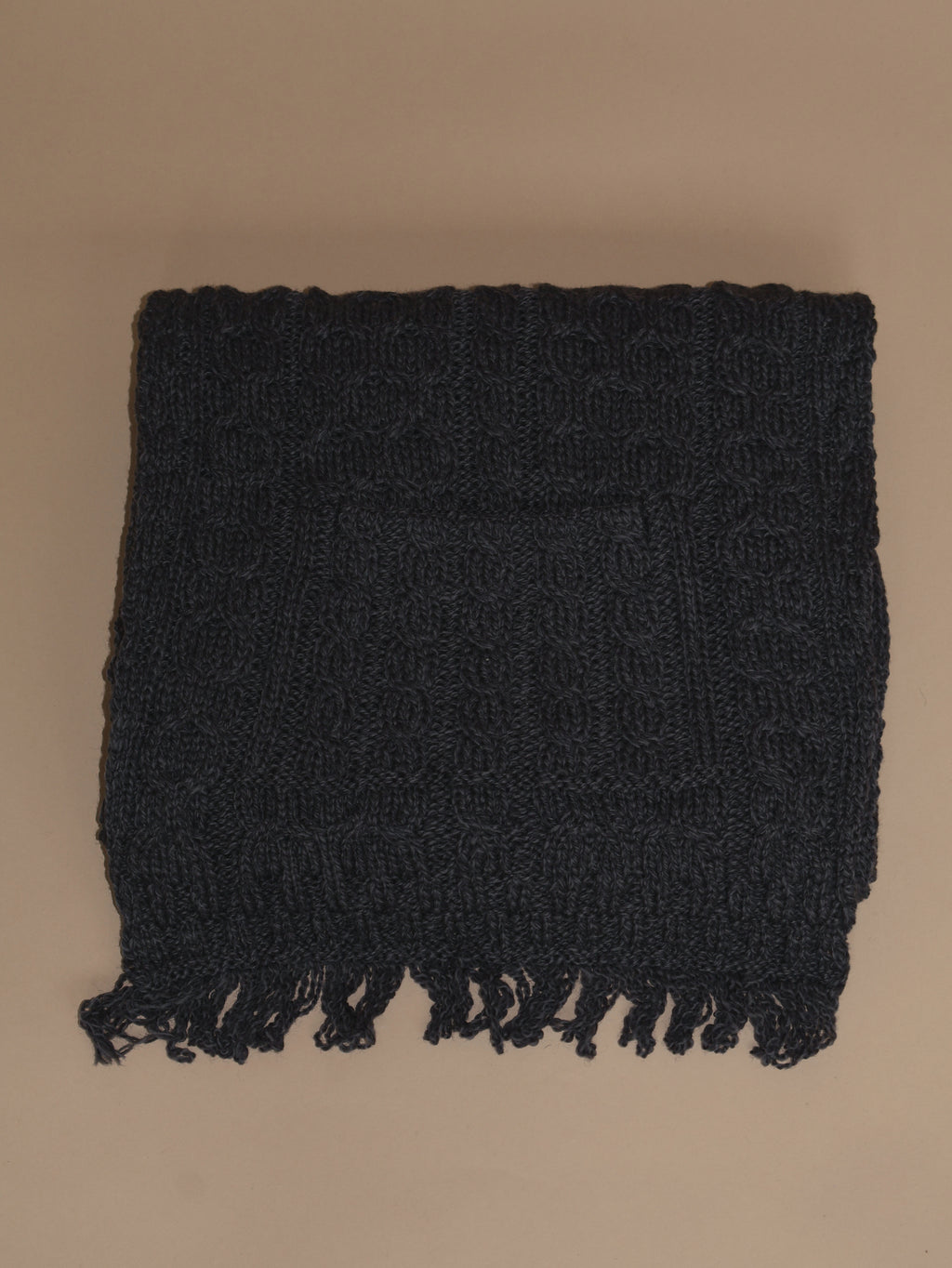 Shannon overgooier sjaal grijs